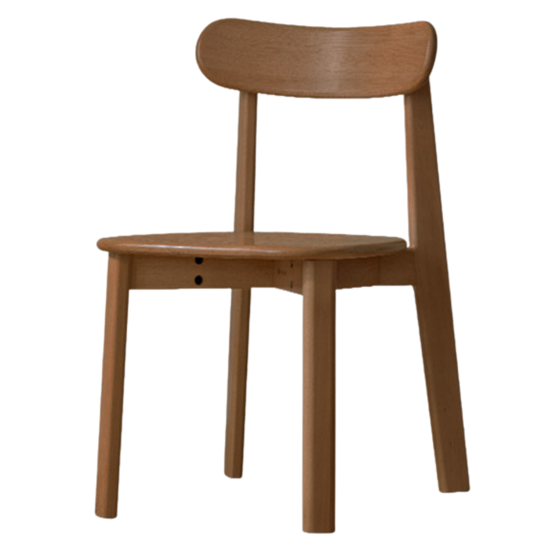Beech, Oak Solid Wood Modern Dining Chairs