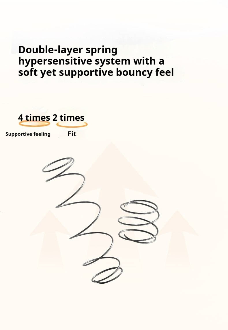 Eco-Friendly Button-Down Glue-Free Mattress — Anti-Mite Spring Mattress, Simmons Thick Design