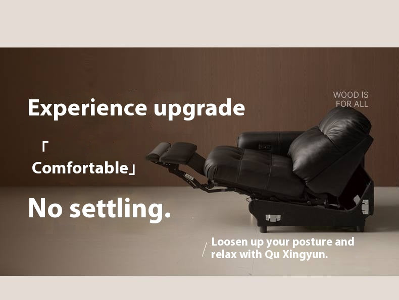 Genuine Leather Antique Style Electric Sofa