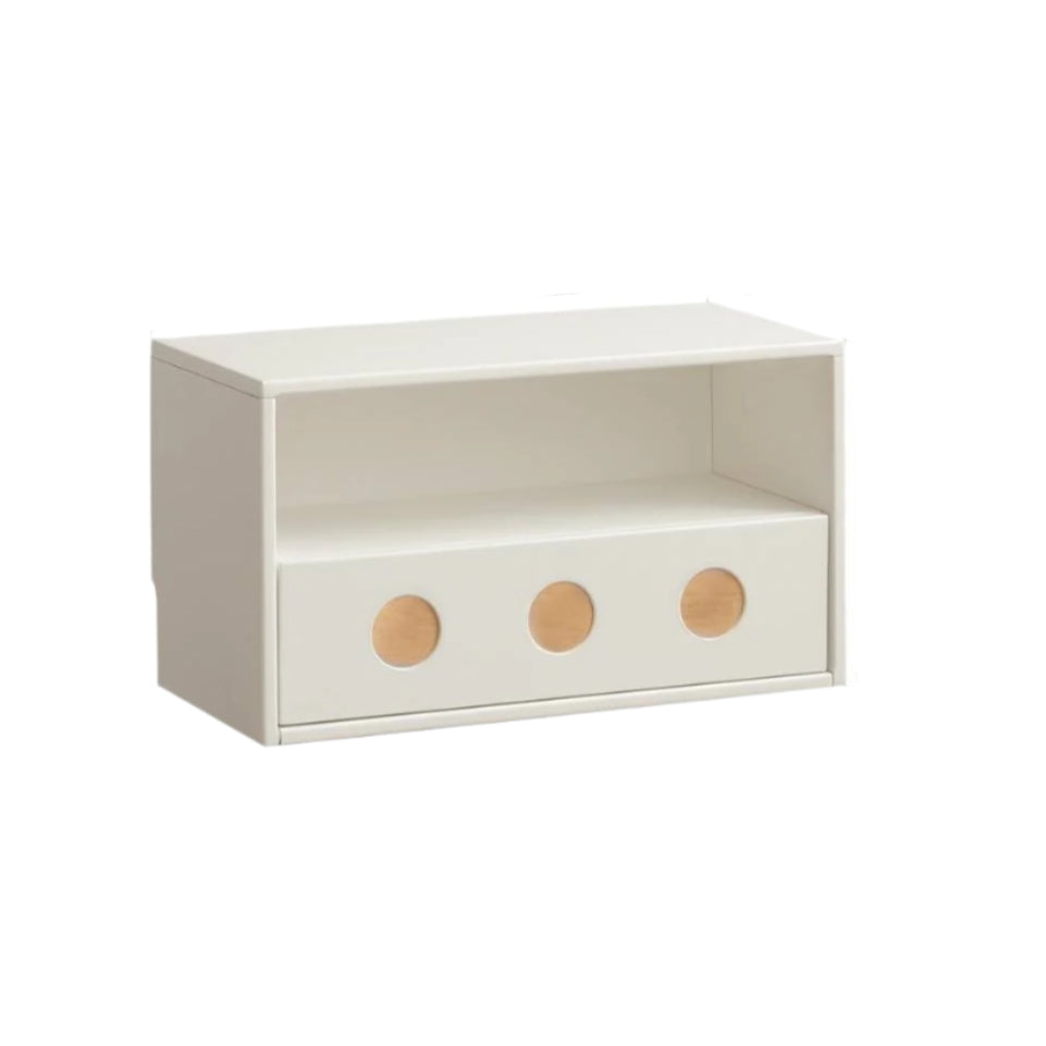 Solid Rubberwood Module Combination TV Stand