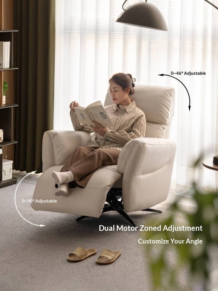 Genuine Leather Modern Functional Electric Chair