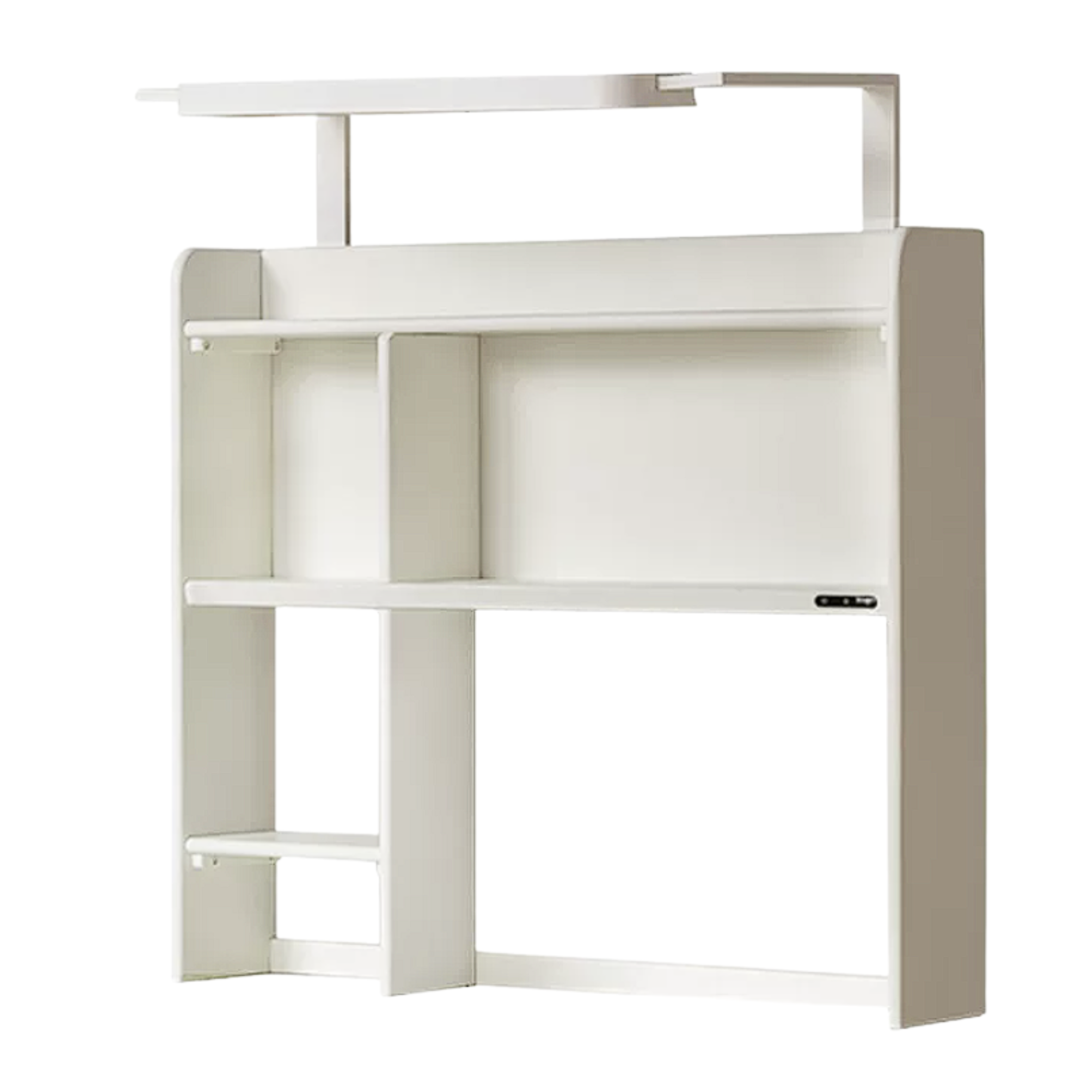 Beech, Oak, Rubberwood Solid Wood Study Desk with Shelf