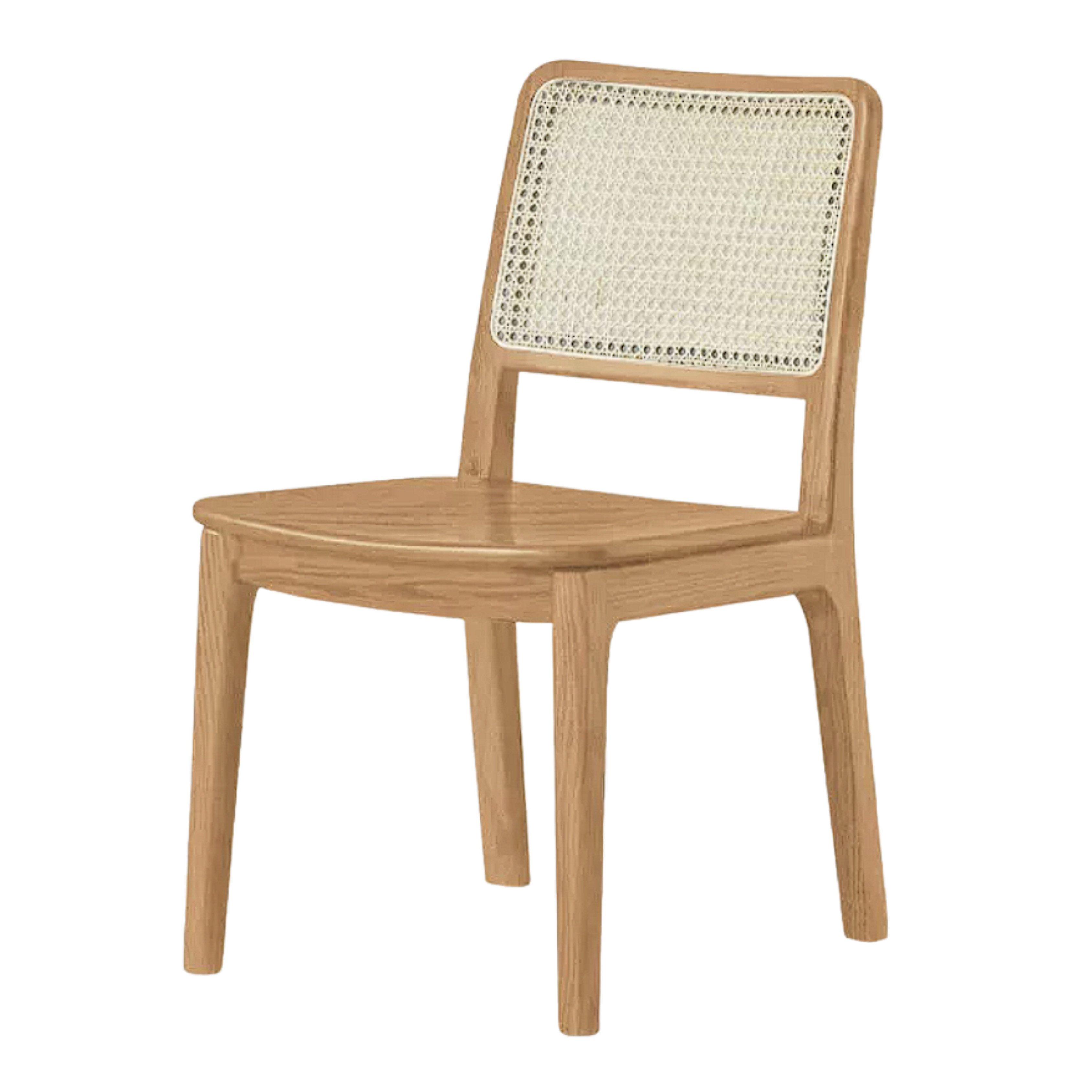Set 4 pcs Oak, Beech, Rosewood, Sandalwood Solid Wood Cane Back Dining Chair