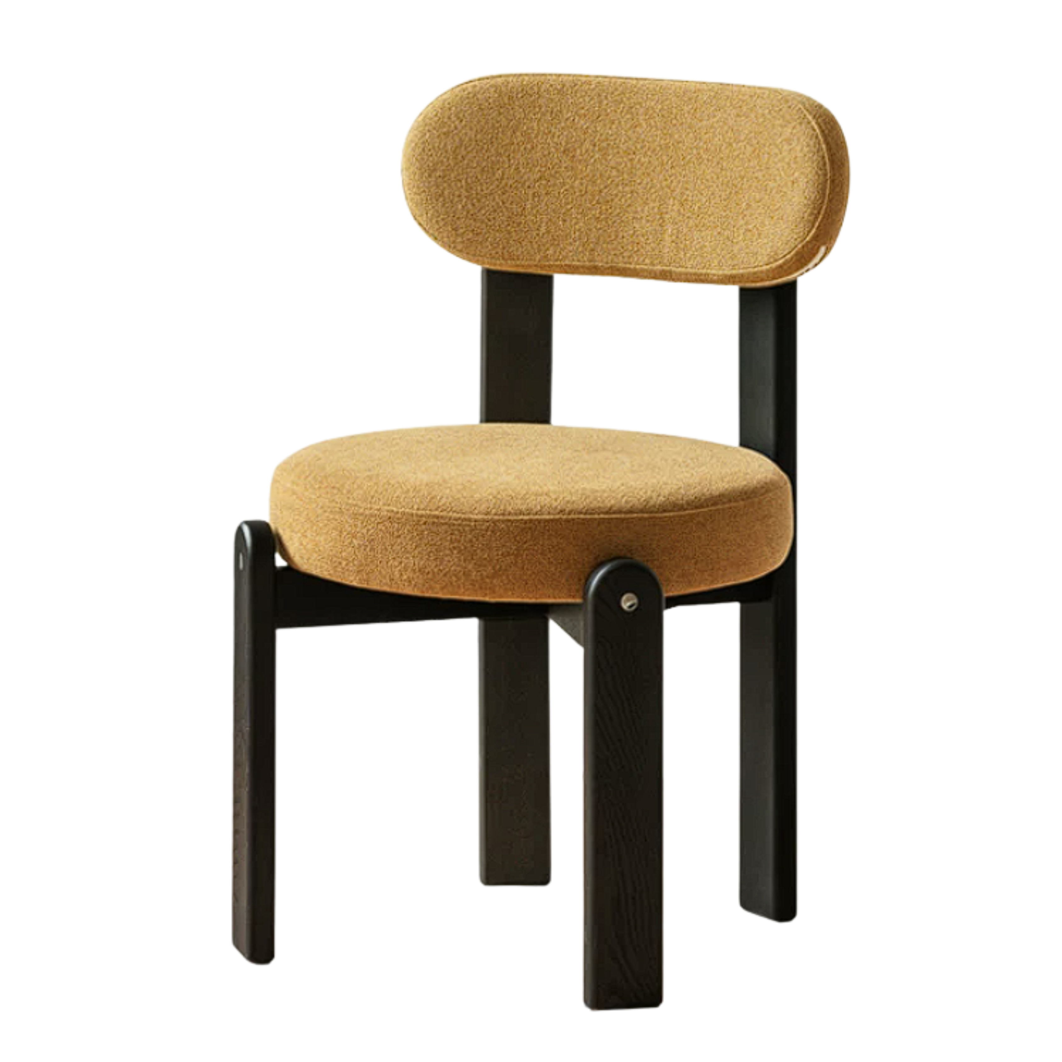 Set 4pcs Beech, Rubberwood, Black Walnut, Cherry Solid Wood French Antique Style Chair