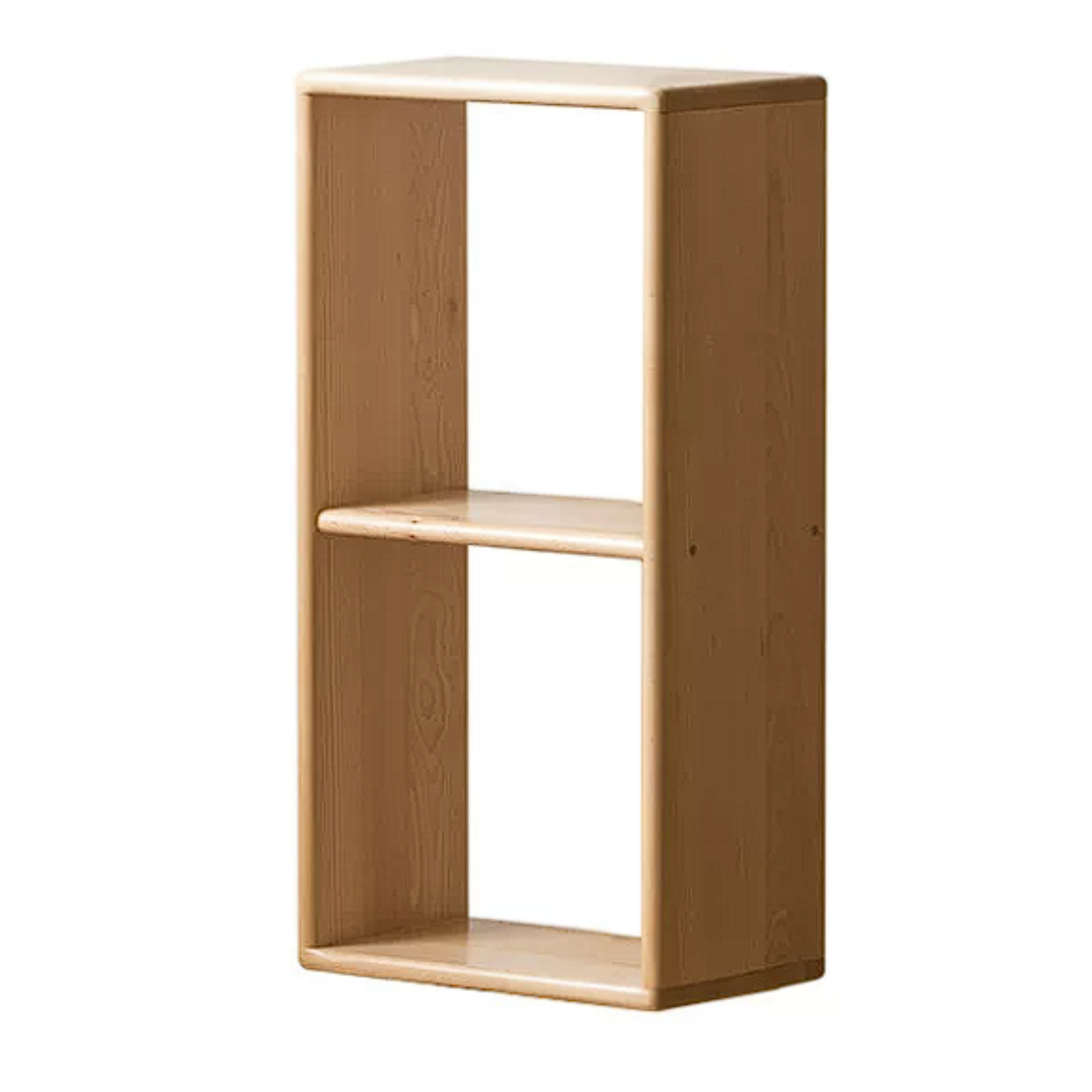 Beech, Rubberwood Solid Wood Multi-layer Kids Combination Bookcase