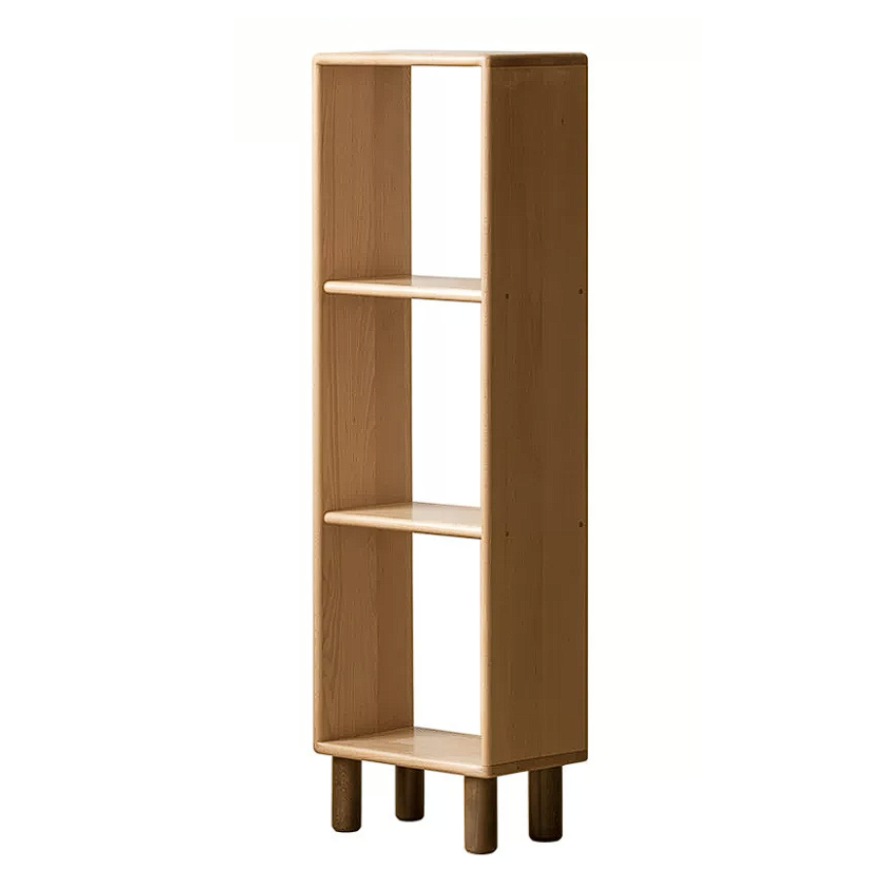 Beech, Rubberwood Solid Wood Multi-layer Kids Combination Bookcase