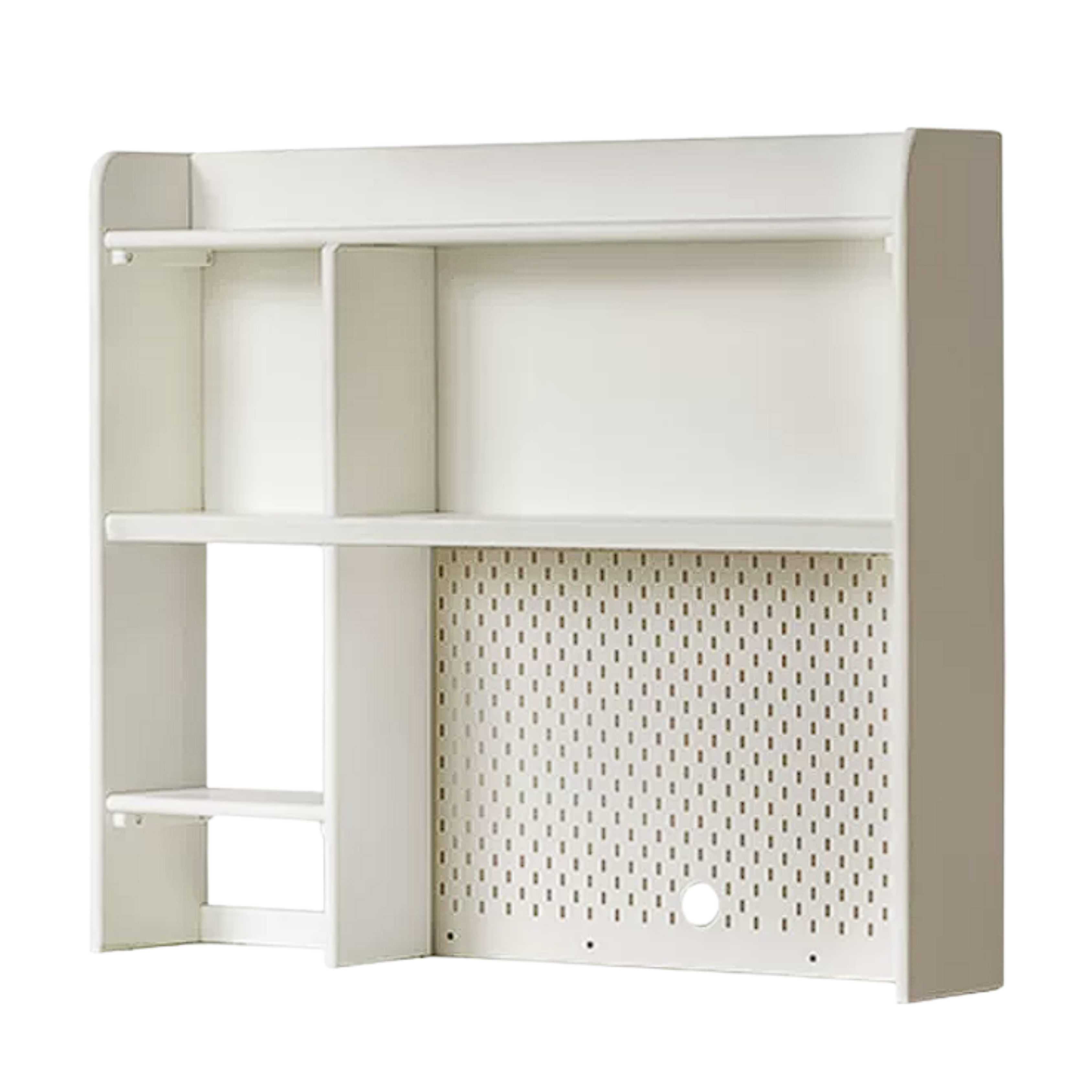 Beech, Oak, Rubberwood Solid Wood Study Desk with Shelf