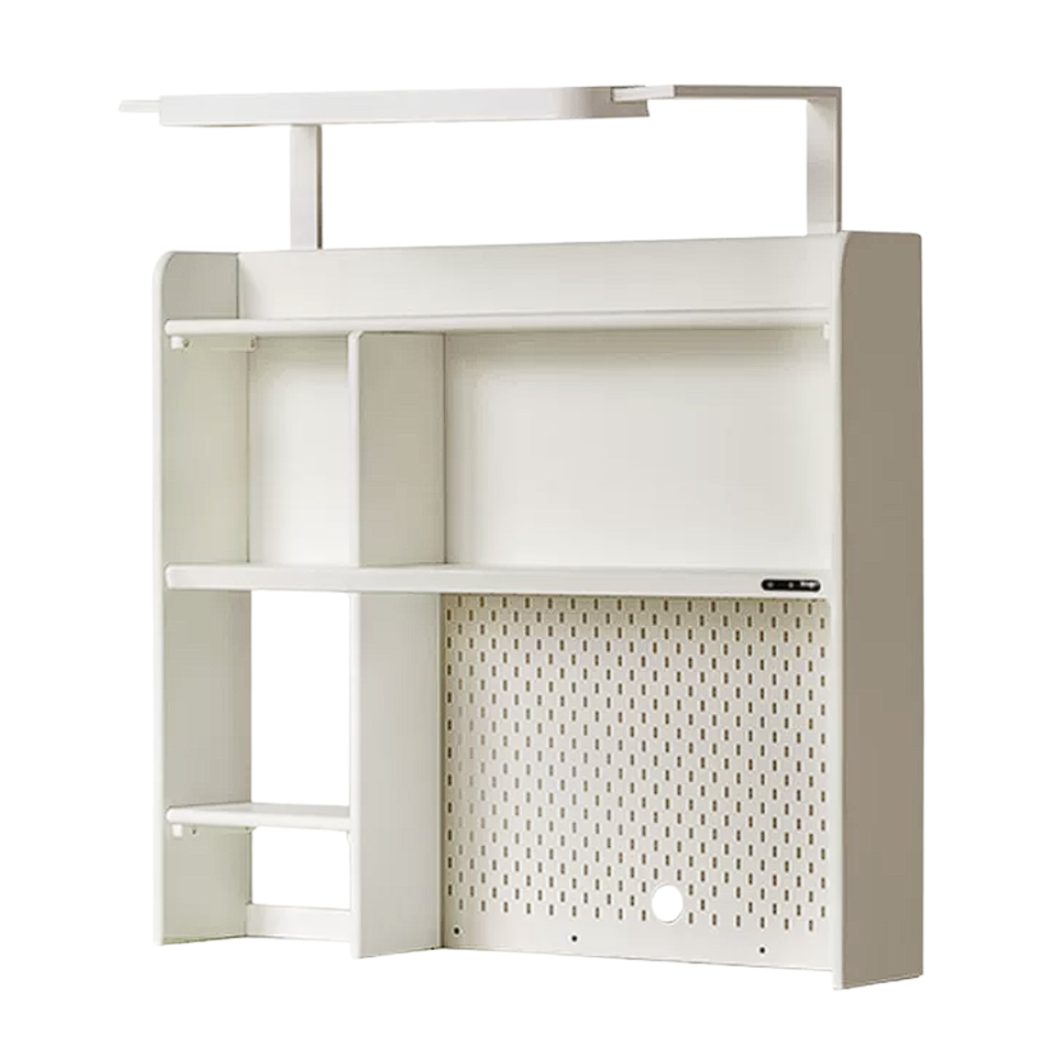 Beech, Oak, Rubberwood Solid Wood Study Desk with Shelf