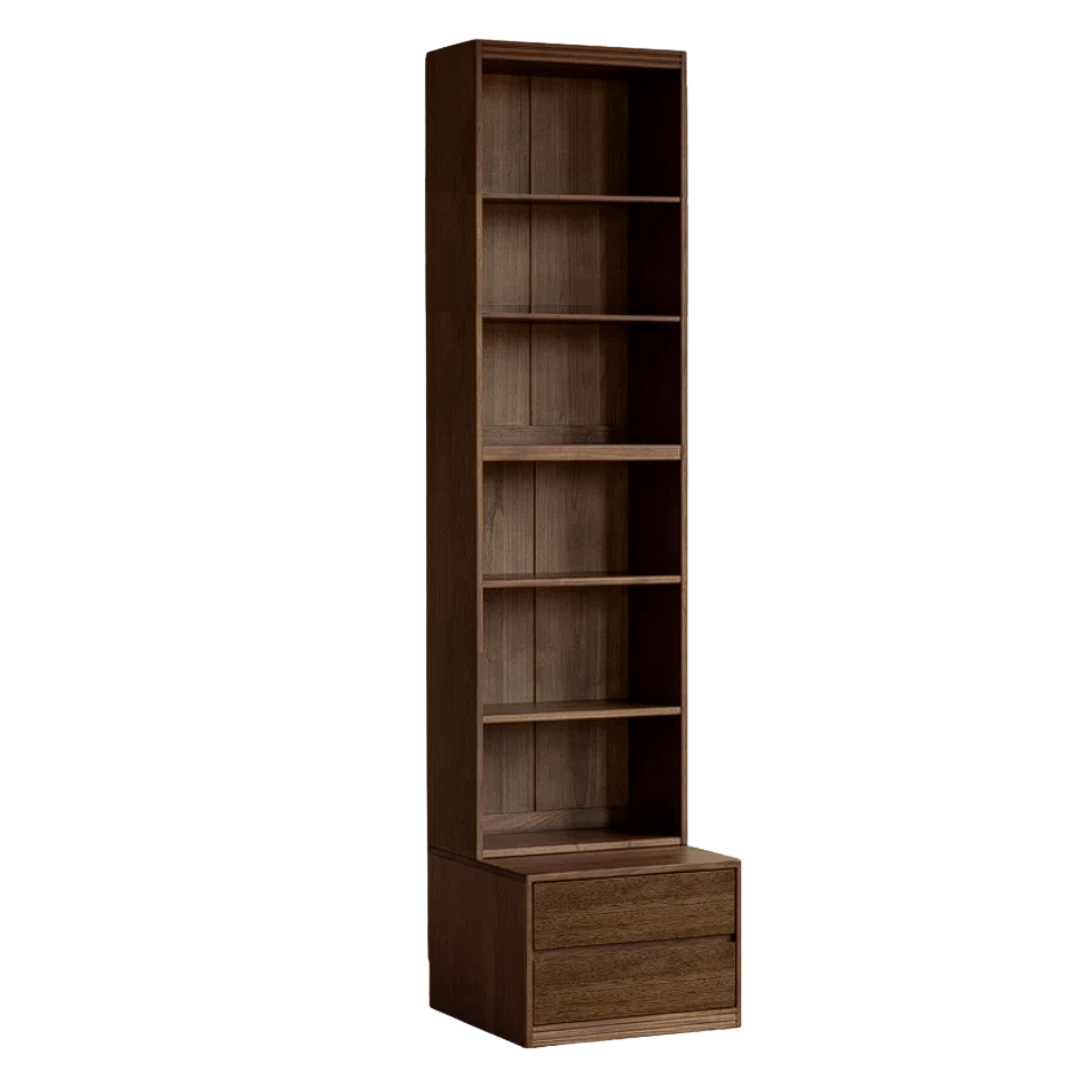 Sandalwood, Oak, Ash Solid Wood Combination Bookcase