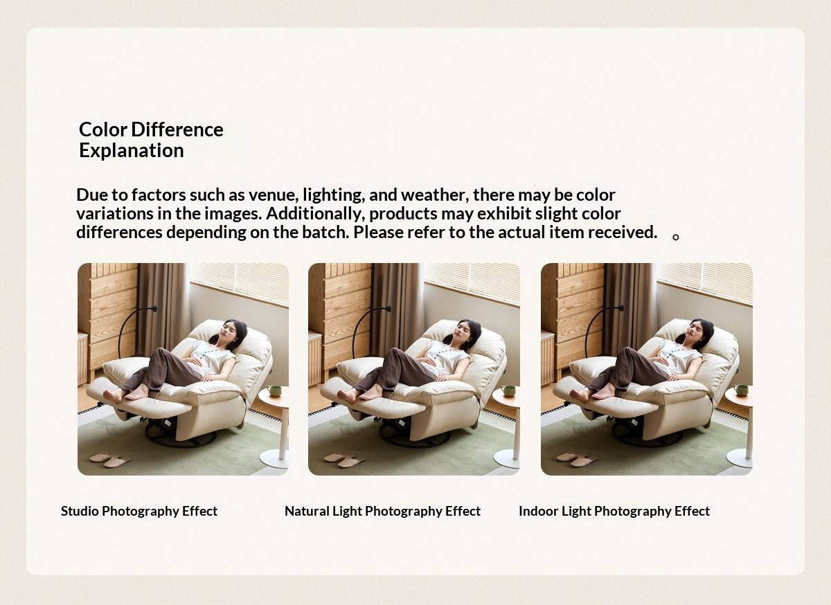 Recliner Modern Casual Single Chair 240° rotation
