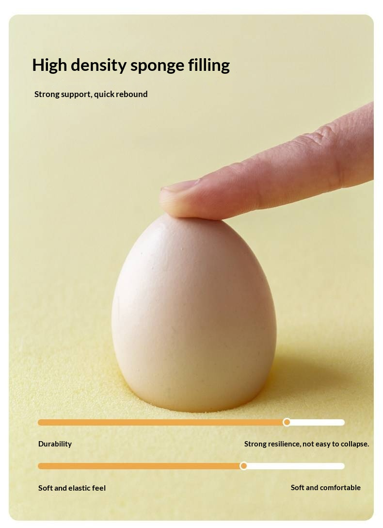 European Beech Solid Wood Bed — Soft Headboard, Simple Upholstered Light Luxury Bed