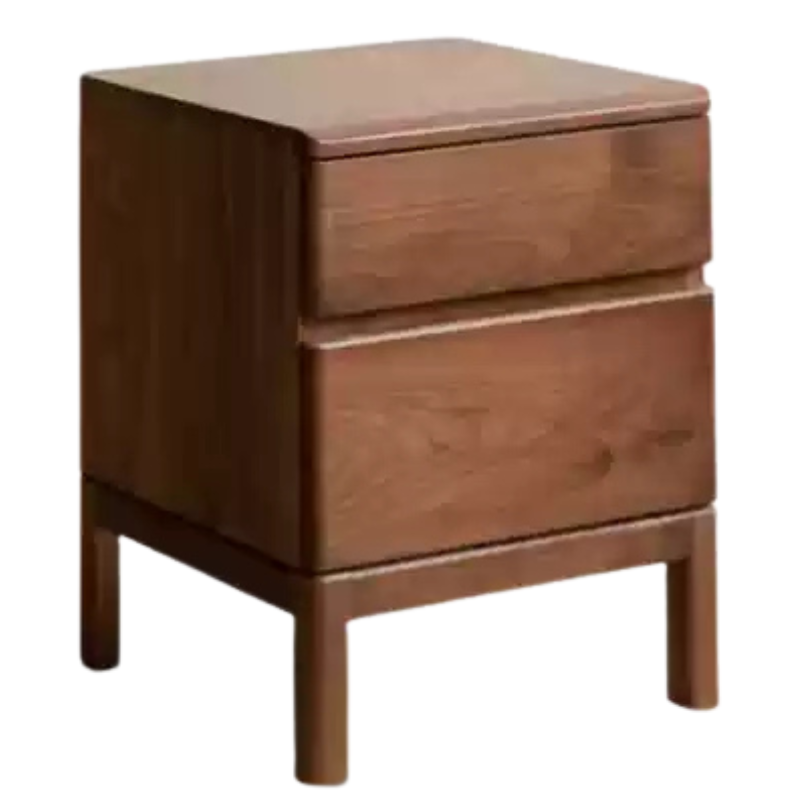 Black walnut, Ash solid wood storage nightstand