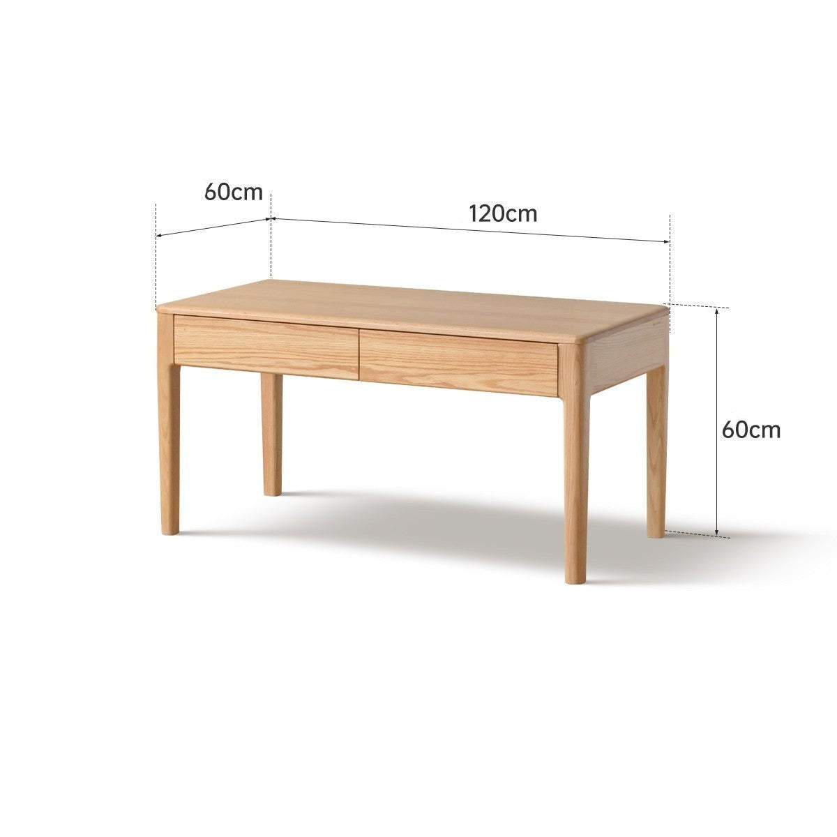 Oak Solid wood high coffee table)