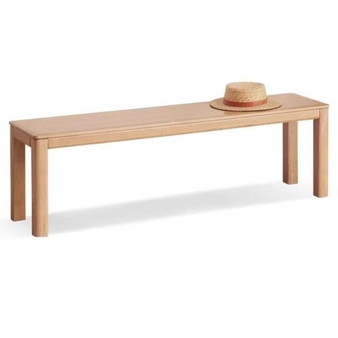 Oak, Ash Solid Wood Nordic Long Bench