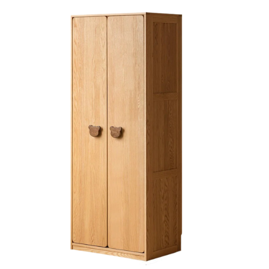 Oak Solid Wood Children's Wardrobe