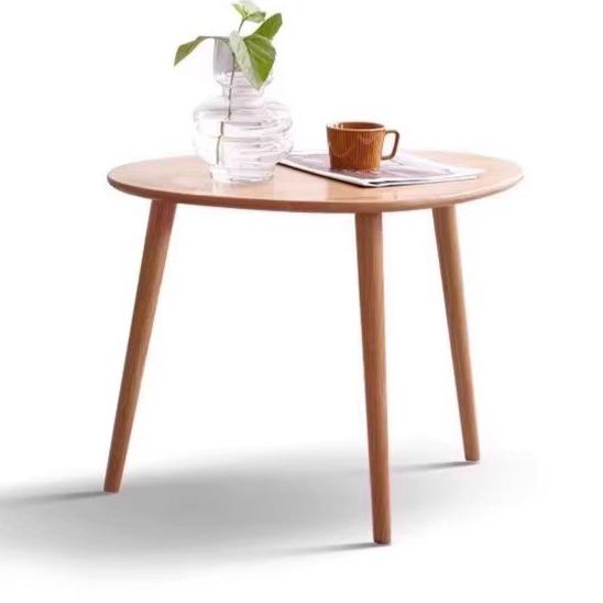 Oak Solid Wood Small Nordic Side Table