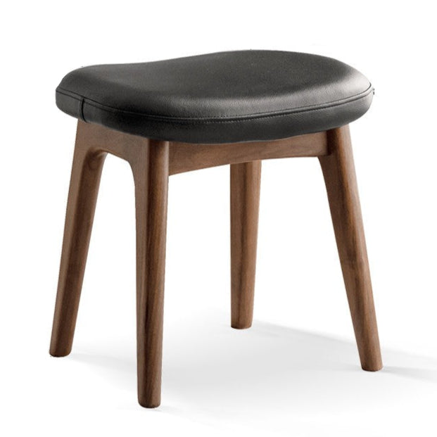 Oak Solid Wood Soft Makeup Stool