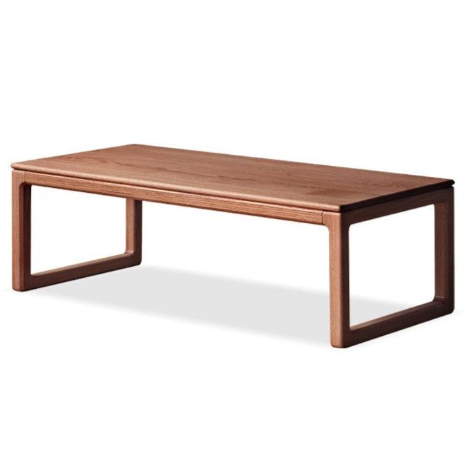 Oak, Black Walnut solid wood Japanese style coffee table-