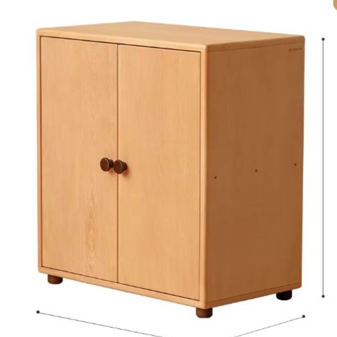 Oak Solid Wood Nordic Modern Kids Dresser, Chests, Storage Cabinet