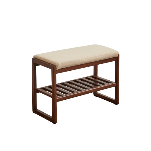 Beech Solid Wood Shoe Changing Stool