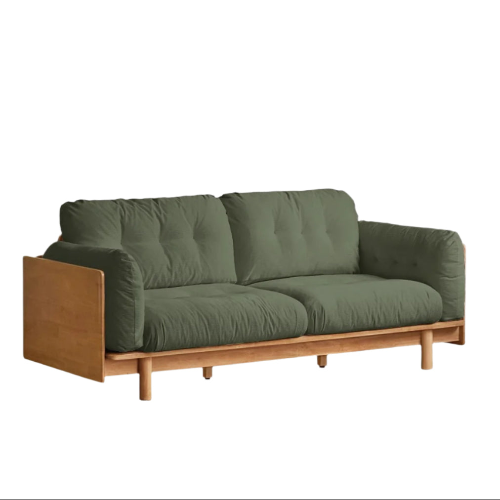Rubber Solid Wood Modern Soft Sofa