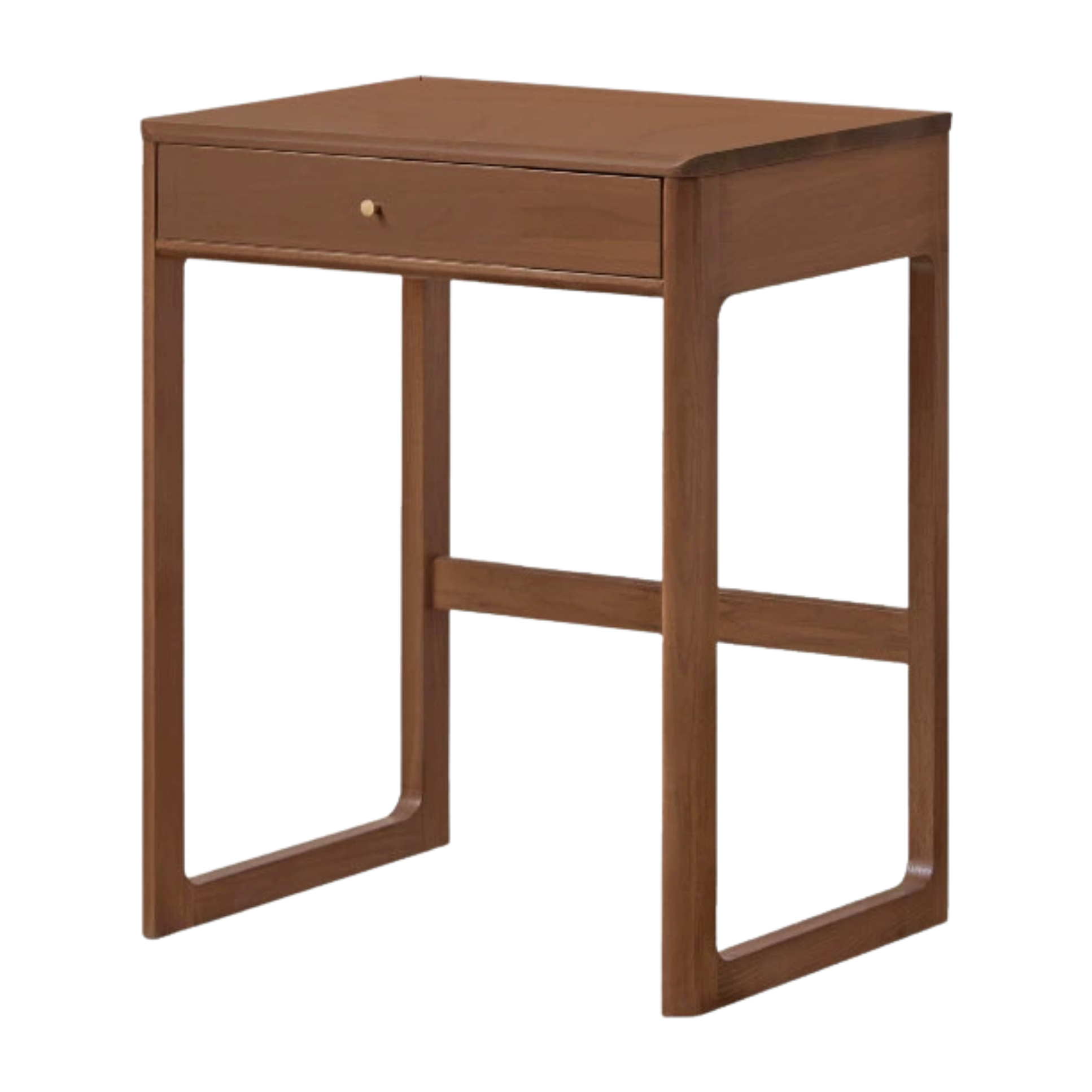 Oak, Beech Solid Wood Small Office Desk