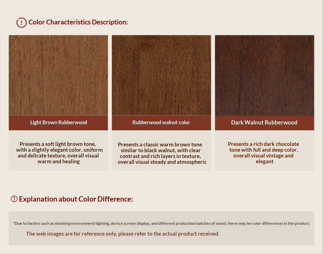 Ash Solid Wood Modern Vanity Table with Extendable Feature