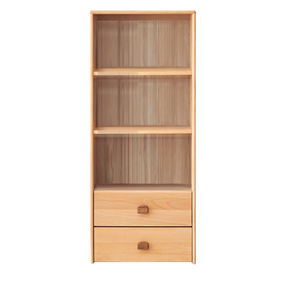 Beech solid wood combination Bookshelf, Cabinet