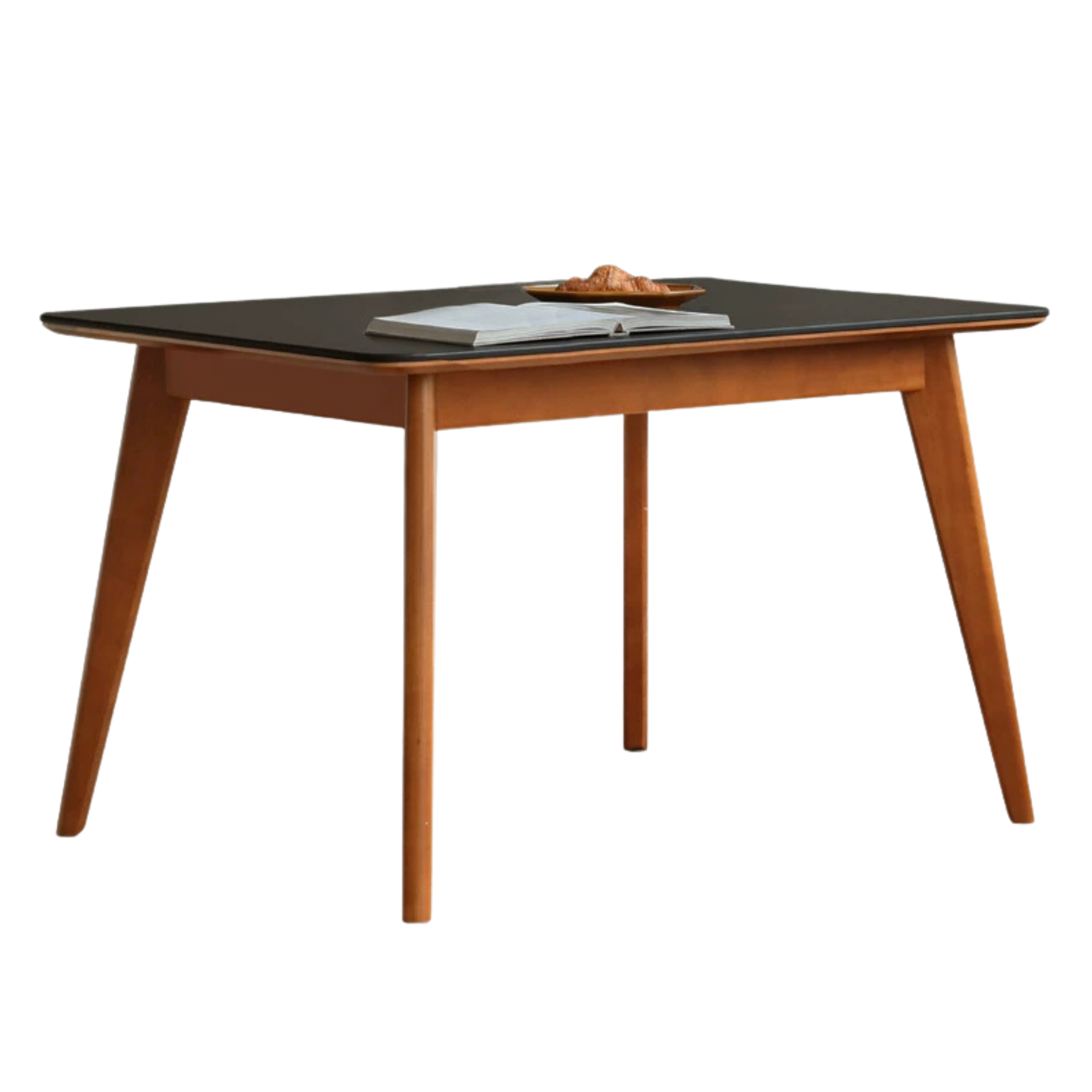 Tulipwood Solid Wood Retro Style Dining Table