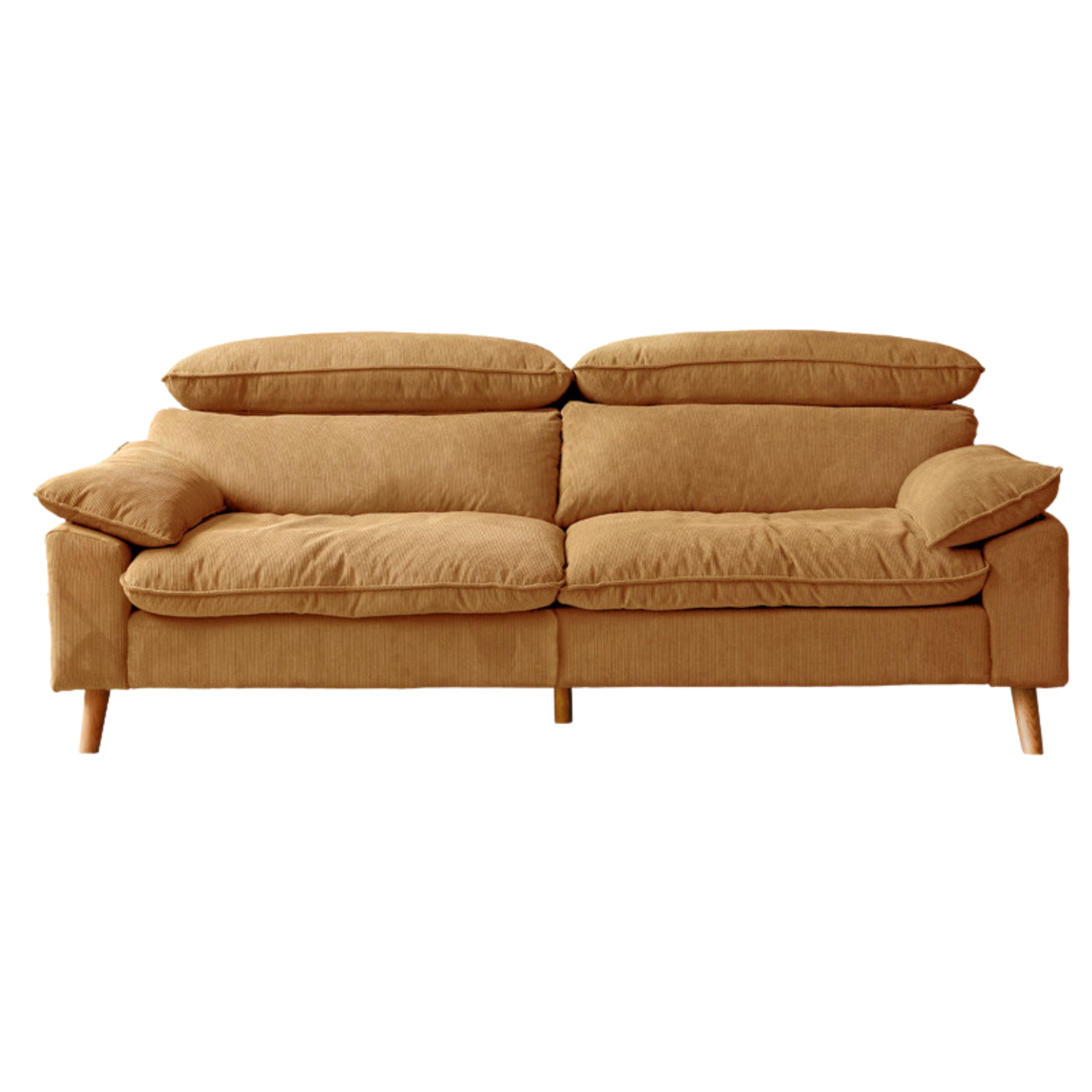 Ash Fabric Sofa Living Room