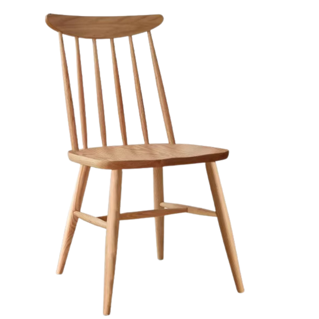 Ash, Oak, Cherry Solid wood 2 pcs set- Windsor chair