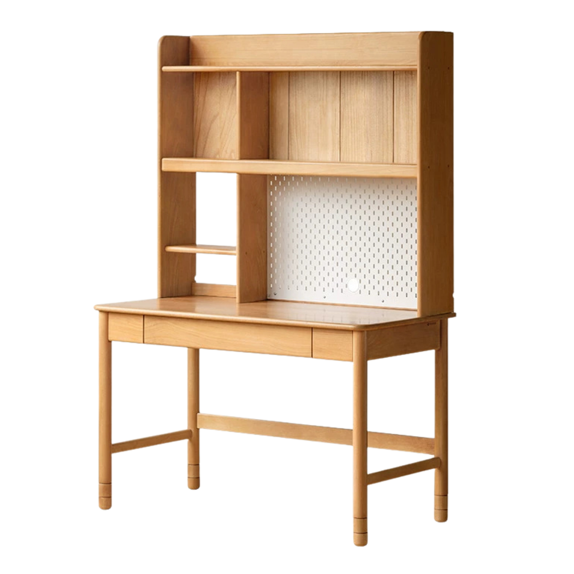 Beech Solid Wood Children's Desk With Adjustable Height