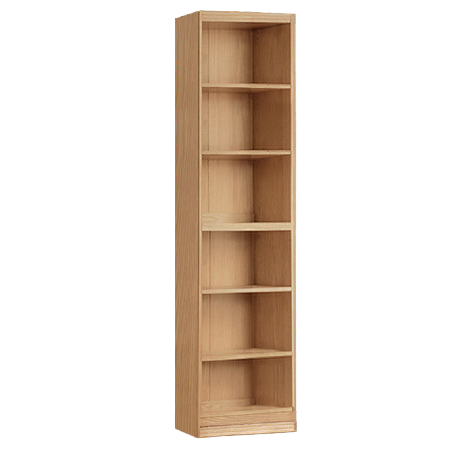 Ash, Oak, Cherry Solid Wood Bookshelf Integrated Wall-Mounted
