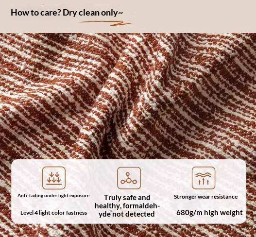 Ash Solid Wood Recliner Chair, Adjustable Upholstered Lounge Chair with Removable Washable Cover