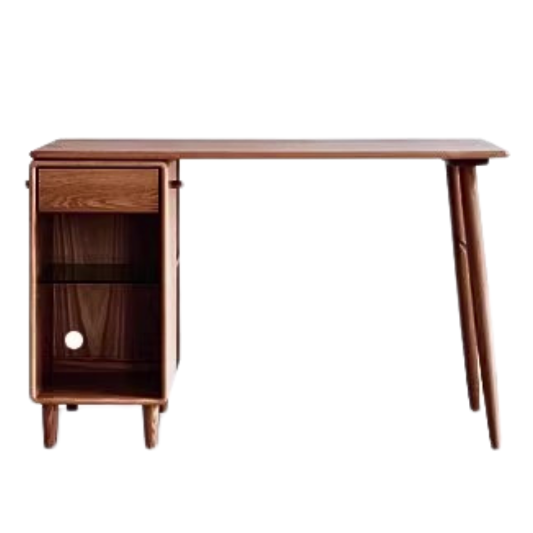 Oak Solid Wood Double Office Desk