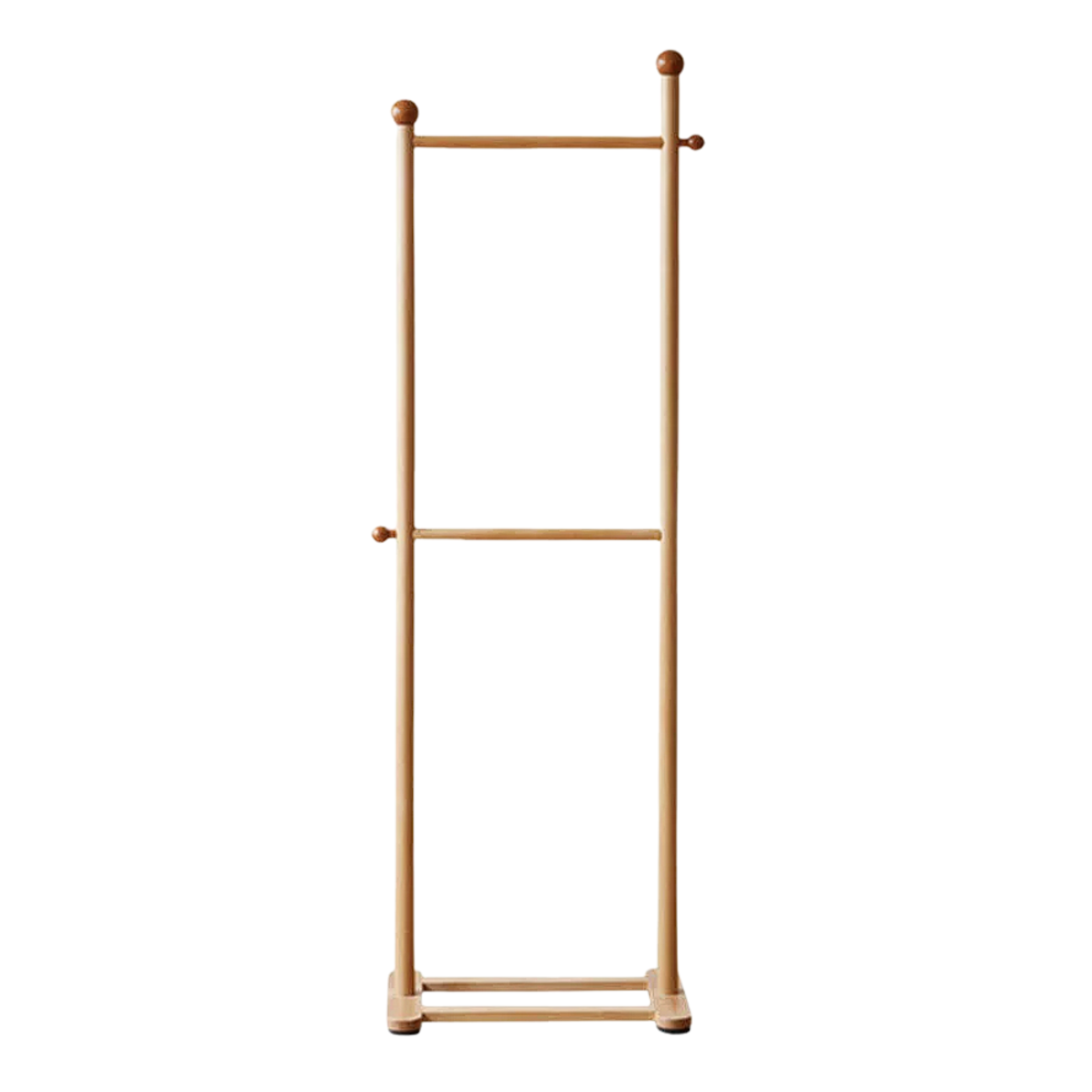 Beech, Rubberwood Solid Wood Kids Bedroom Hanger