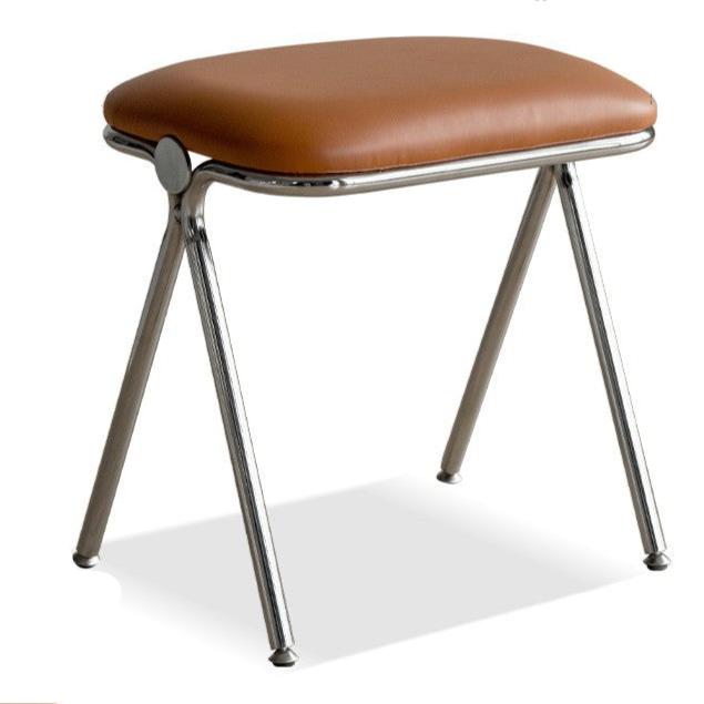 Organic leather Soft Package Makeup Stool