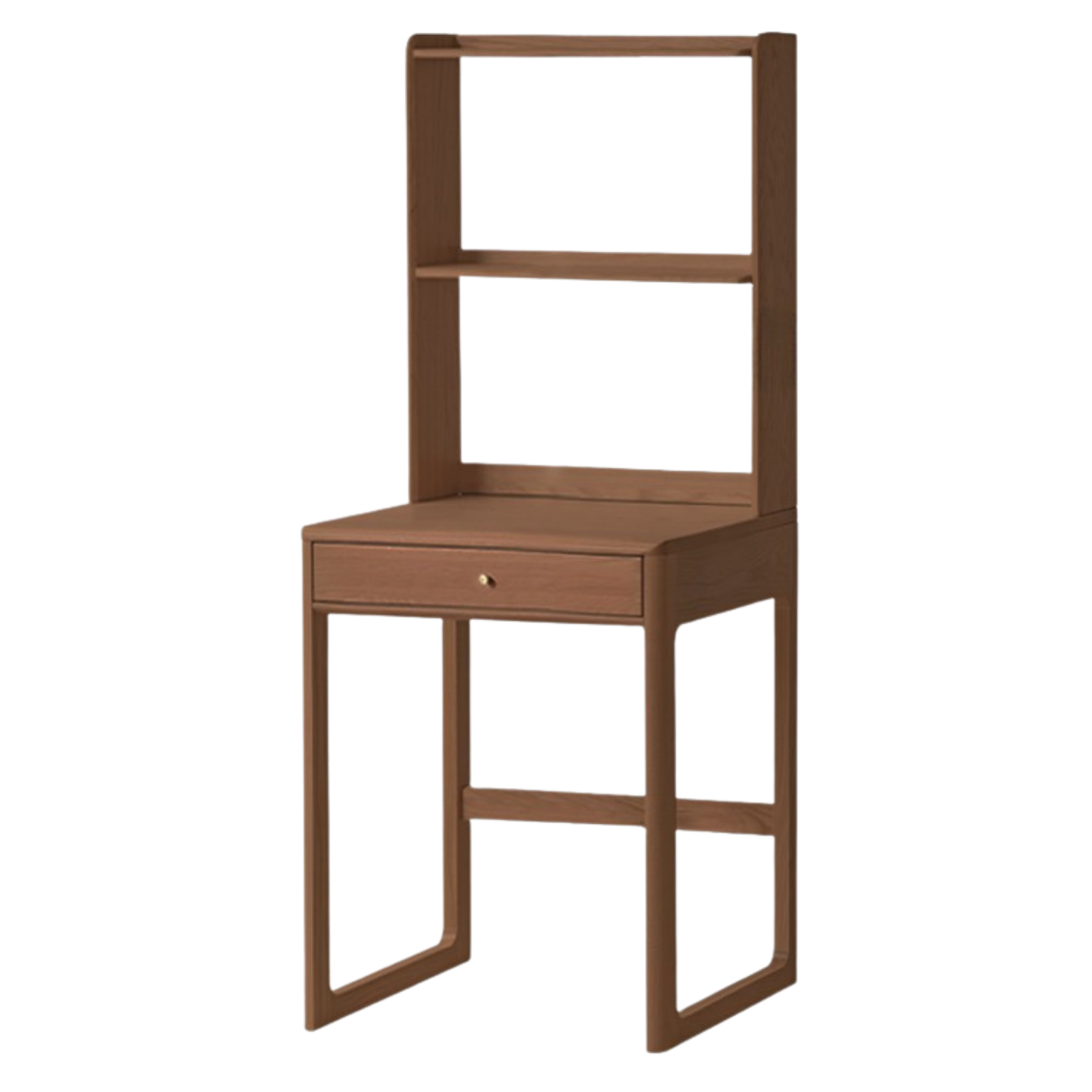 Oak, Beech Solid Wood Small Office Desk