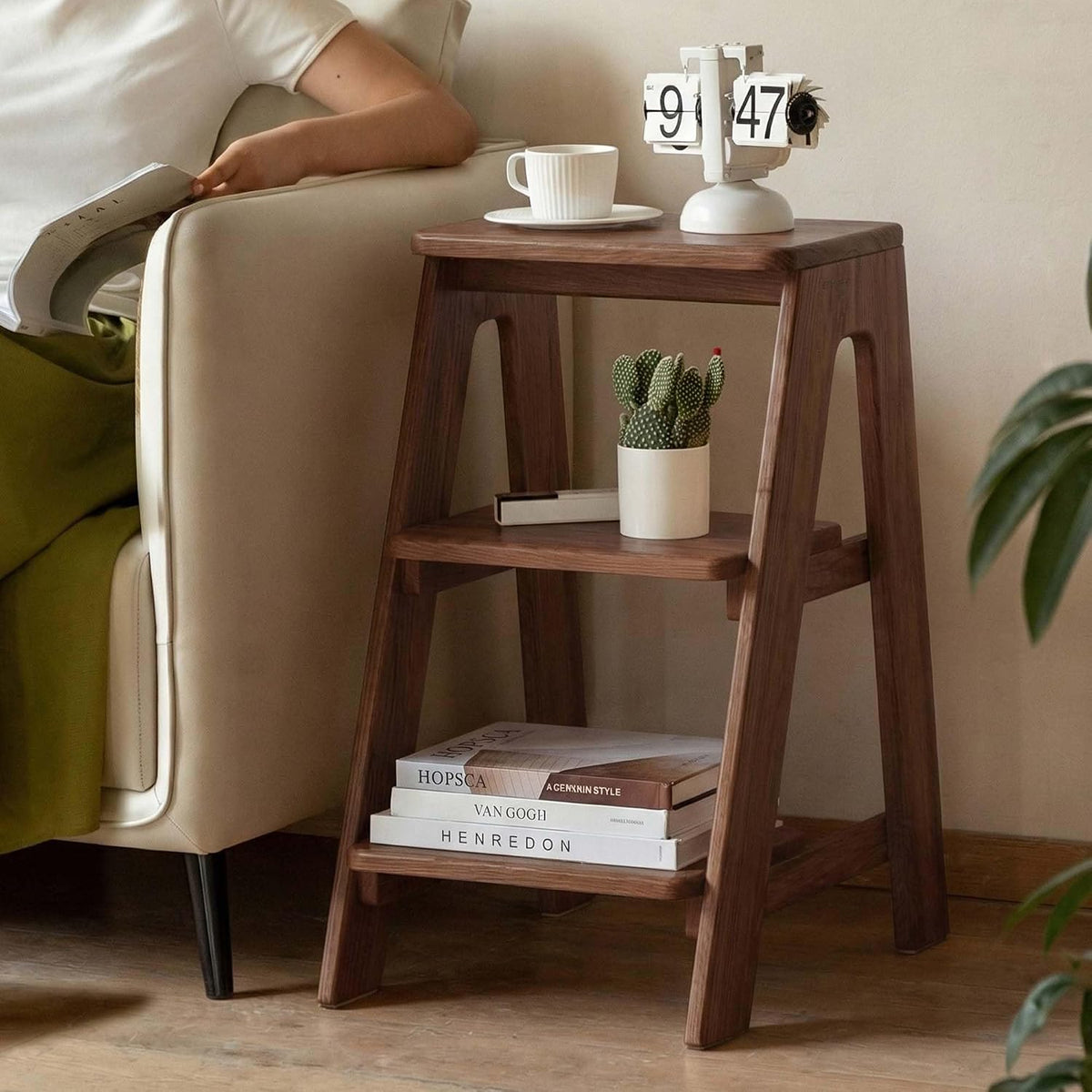 Oak Solid Wood Step Stool