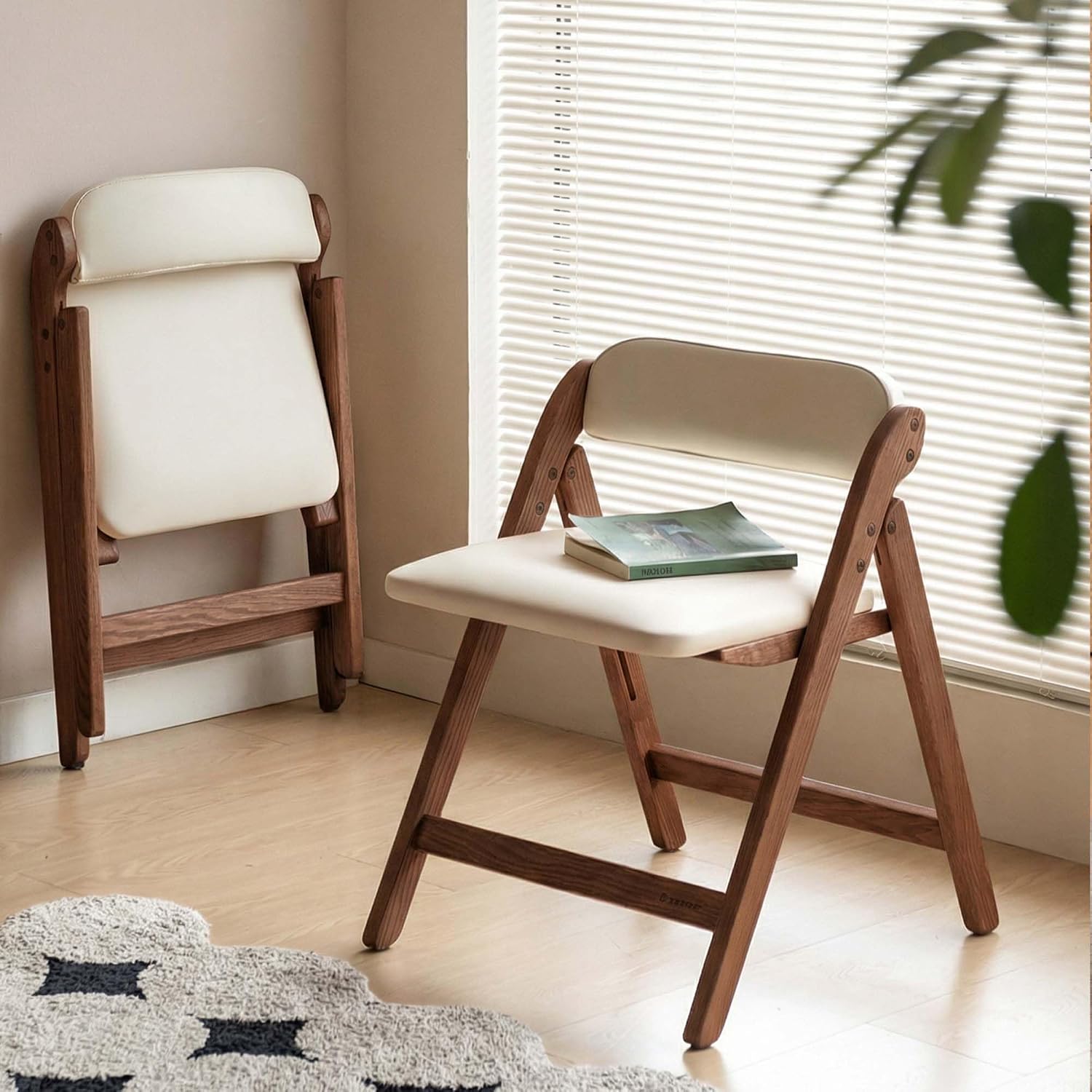 Oak Solid Wood Organic Leisure Folding Chair