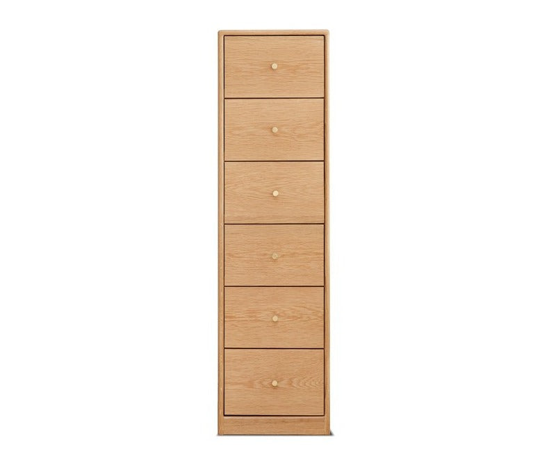 Oak, Beech solid wood side cabinet, multi-functional storage+