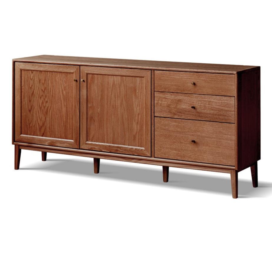 Oak Solid Wood Modern Dining Sideboard