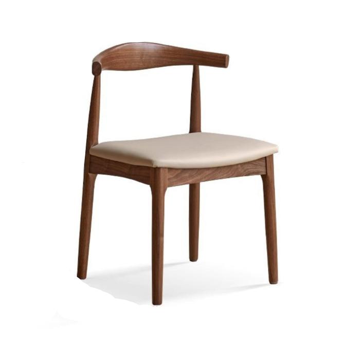 Black Walnut Solid Wood Nordic Dining Chair