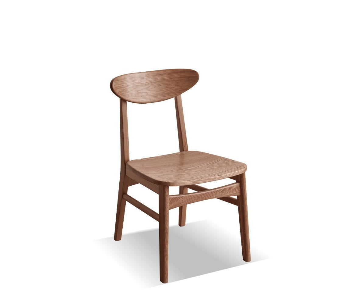 2 pcs set- Ash, Oak solid wood dining chair-