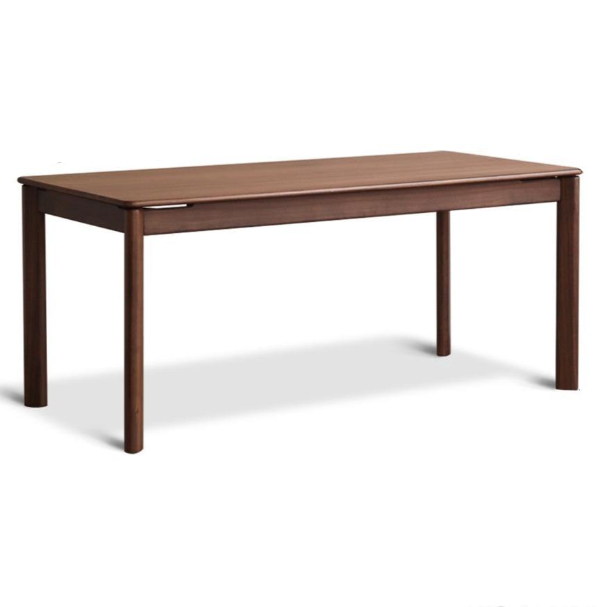 Black Walnut Solid Wood Modern Rectangular Table