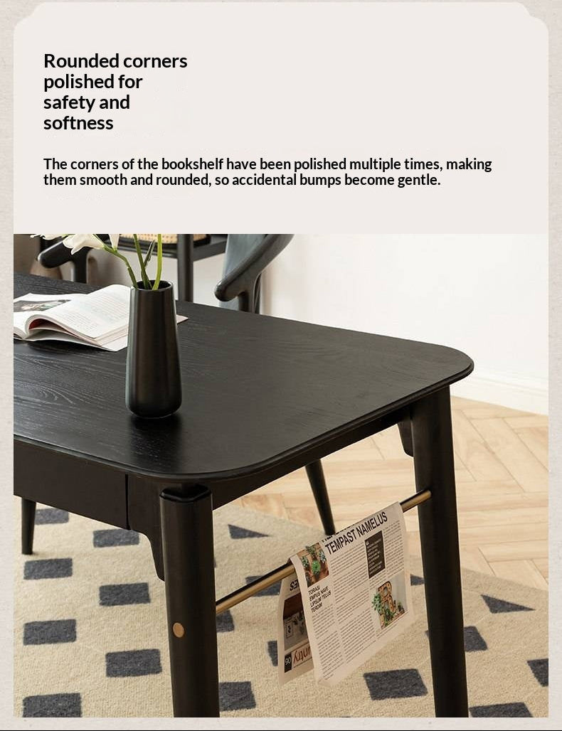 Oak Solid Wood Modern Simple Computer Desk