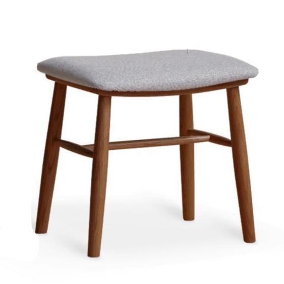 Oak Solid Wood Modern Dressing Stool