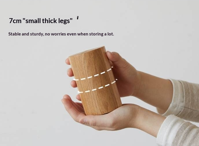 Oak Solid Wood Platform Box Bed, Headboard-Free Box Bed