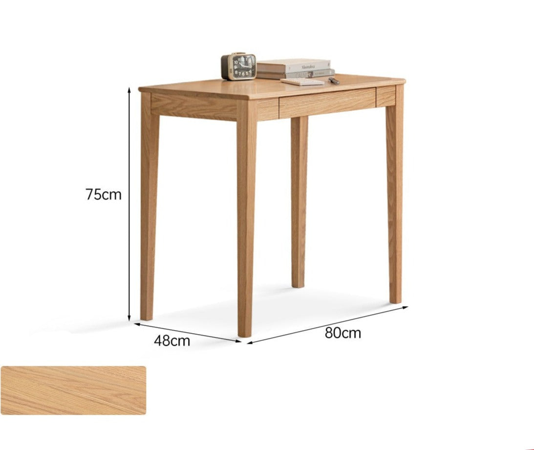 Oak Solid wood desk. simple table-