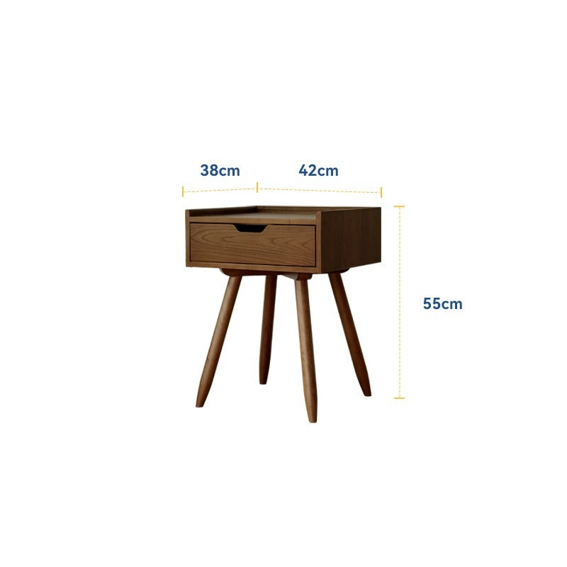 Ash solid wood bedside table*